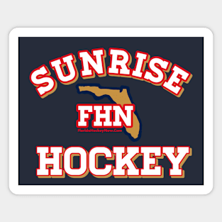 Sunrise Hockey 2 Magnet